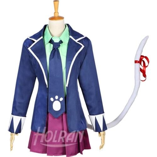 High-Q Japan Anime Cosplay Fairy Tail Xalulu Cosplay Costume Lolita Girls Dress Sets Xalulu Costumes