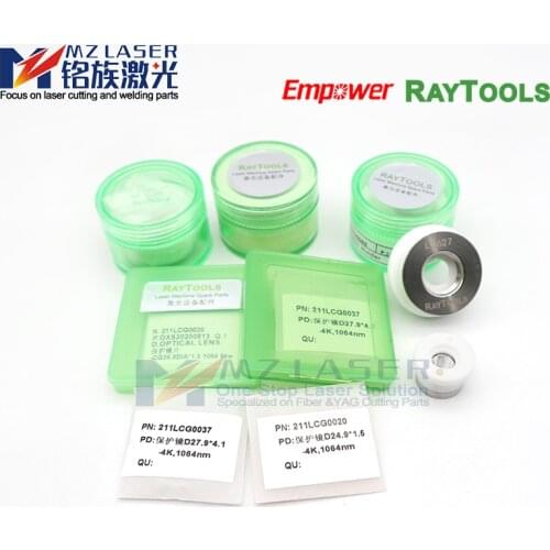 Raytools Original Laser Ceramic Ring Diameter 32mm 3D Empower Laser Protection Lens 27.9*4.1mm 24.9*1.5mm Cutting Head Parts