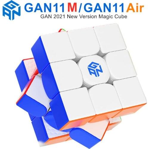 2021 Newest GAN11 M 3x3x3 Magnetic Magic Cube Professional GAN Cube 3x3 GAN11 Air DUO Puzzle Cubes GAN11 M Pro For Children