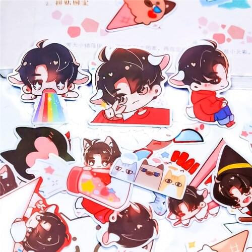 30PSC Cute food boy Stickers Crafts And Scrapbooking stickers kids toys book Decorative DIY Stationery paper