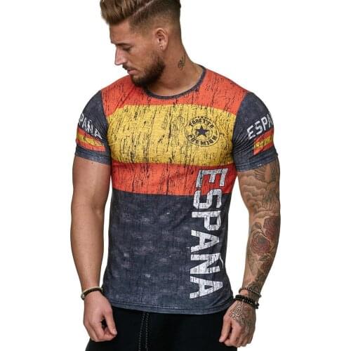 New Breathable Jersey Germany Spain Sweden Russia Portugal Football T-Shirt Men Sports Shirt Oversize Tops