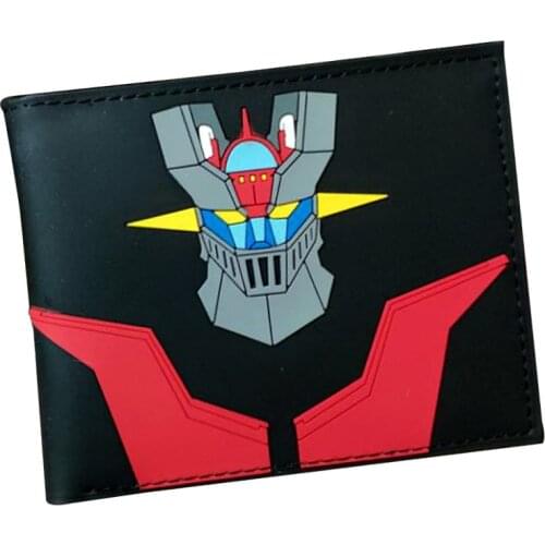 New anime MAZINGER Z wallet Card holder Cartoon Silica Gel Purse
