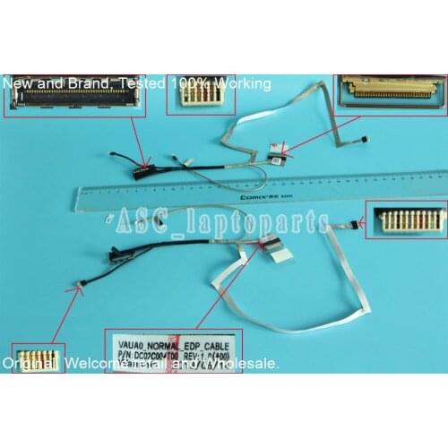 NEW Original LCD LED Video Flex Cable For Dell Latitude E7440 7440 EDP High Laptop Screen Display Cable DC02C004T00