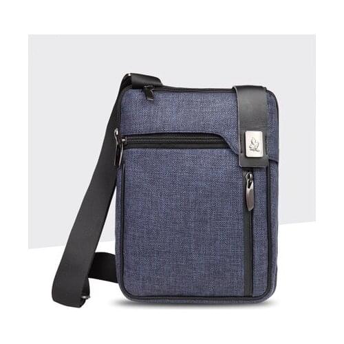 Casual Style Purses Men Tablet Messenger Crossbody Bag Briefcase Handbags for Ipad Mobile Phone Office Sling Shoulder Bags