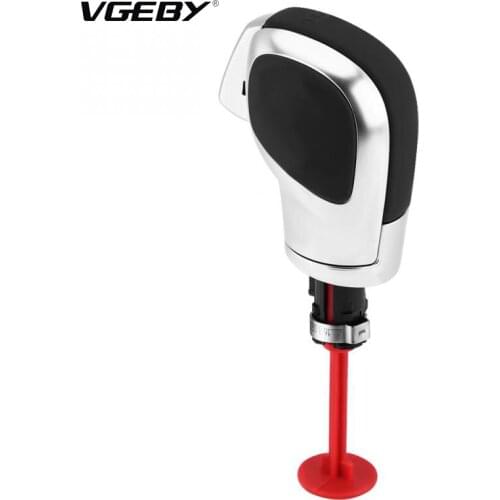 Gear Shift Knob Shift Lever Handle Head for VW golf MK6 MK7 Passat B7 CC DSG Transmission Nappa+Alloy Car Gear Head