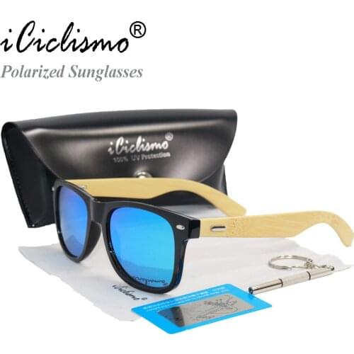 Brand High Quality Bamboo Sunglasses Men Polarized Sun Glasses For Men Rays Hot Eyewear Women Driving Vintage Retro Goggles