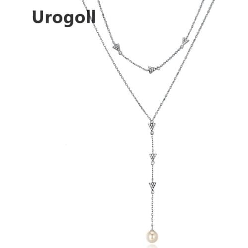 Urogoll Pearl Necklaces For Women