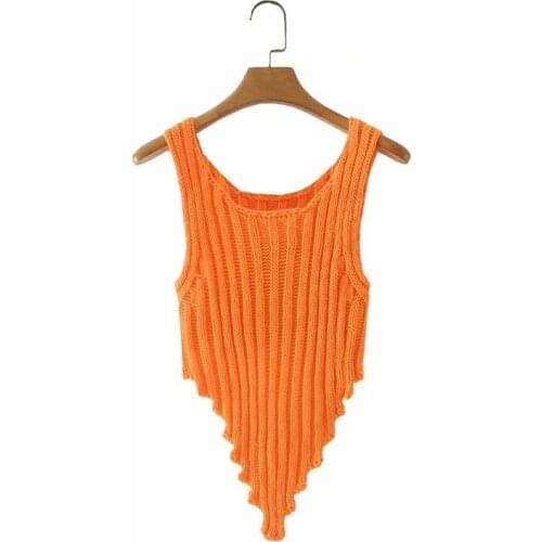 Women short knitted bodysuits sleeveless short skinny tops tee sexy club bodysuits tee knitted asymmetrical bodysuits