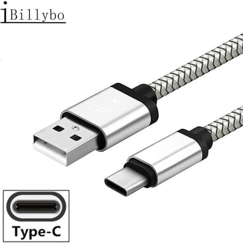 1/2/3 Meter Type C USB Phone Cable Android Charger Cable Kabel Type C USB Charging Wire Cord for Samsung Note 10 S10 Plus Xiaomi