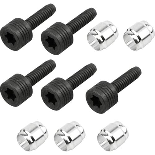 10Pcs Bicycle Hydraulic Brake Olive Connect Insert Metal MTB Road Bike Brake Hose Olives Set For AVID Hydraulic Brake Hose Parts