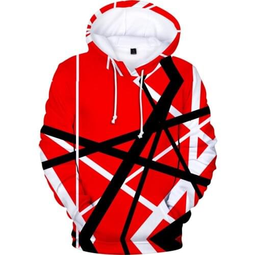 2021 Personality 3D Eddie Van Halen Hoodies Men/women Harajuku Cartoon Hoodie Casual Eddie Van Halen Autumn Clothes