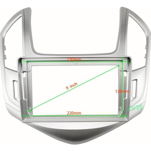 9 INCH Car Audio Frame Car dvd Plastic Frame Fascia is suitable for 2013 Chevrolet Cruze