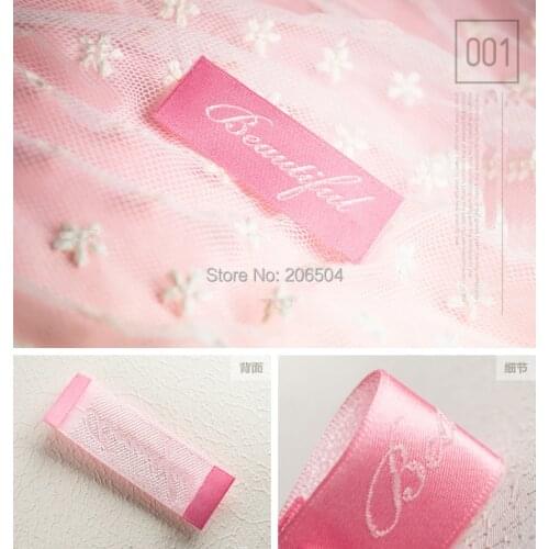 Garment accessories custom clothing labels, woven label,tags labels,brand name labels for clothing DHLB020