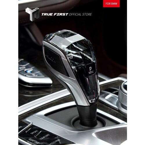 Car Accessories Crystal Gear Shift Knob Shift Lever For BMW 7 Series G12 2016-2020