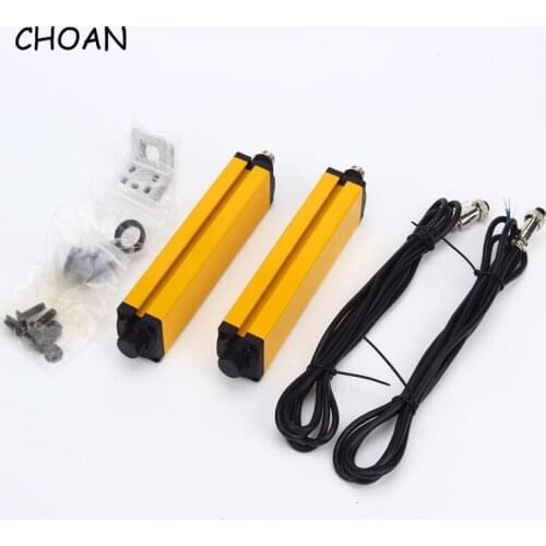 CHOAN SN2006J 20mm 6 beams punch photoelectric detector Infrared sender receiver Safety light curtain Safety grating Light sync