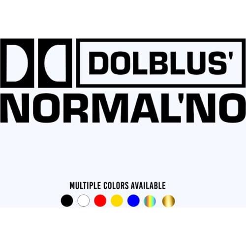 CK2990#30*10cm Dolblyus' normal'no reflective funny car sticker vinyl decal silver/black car auto stickers for car bumper