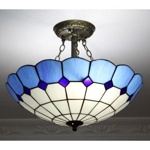 Multicom European Aisle Ceiling Chandelier Lamp Simple Anti Blue Mediterranean Garden Style Iron Lamp 1629cw deco chambre