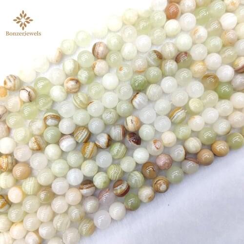 Fine AAA 100% Natural Jades From Afghanistan Round Stone Beads For Jewelry Making DIY Bracelet Necklace 6/8/10mm Strand 15"