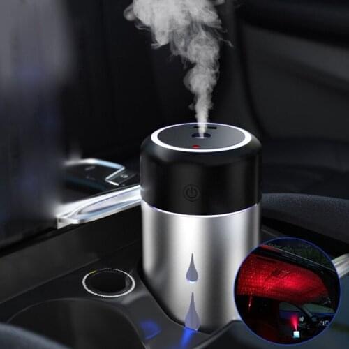 Air Freshener In Car Perfume Humidifier Atomization Fragrance Spray Eliminate Peculiar Smell 8 Colors Starry Sky Light Machine