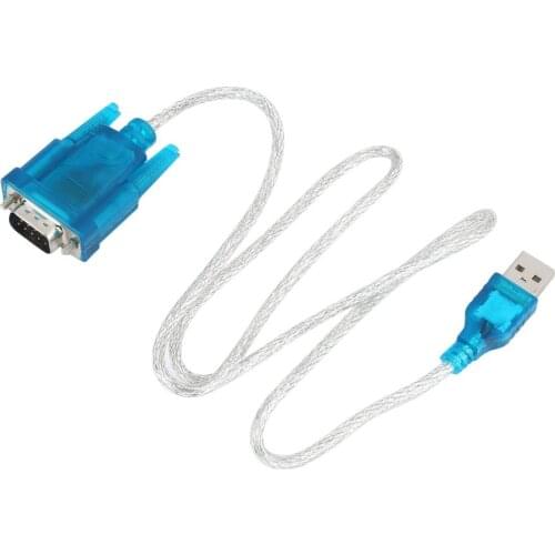 USB To RS-232 DB9 9-pin Serial Cable Adapter , component to vga 80cm ,With Female Adapter Supports for Win8 Computer Components