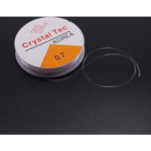 Transparent Elastic Crystal Line Beading Cord String Wire Thread For DIY Necklace Bracelet Jewelry Making Accessories
