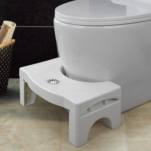 Bathroom Anti Constipation For Kids Foldable Plastic Footstool Squatting Stool Toilet