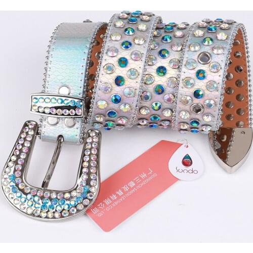 New Rhinestone Studded Belts for Women Designer Luxury Belts Removable Buckle Vintage Jeans Goth Diamond Belt Cinto Masculino