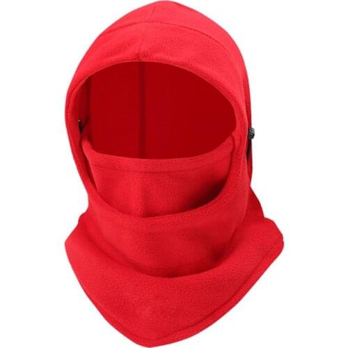 Winter Balaclava Hat Face Beanies Neck Warmer For Men Women Motorcycle Bicycle Thermal Fleece Windproof Cycling Balaclava Cap