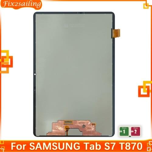 11.0" For Samsung Galaxy Tab S7 LCD Display Touch Screen Digitizer Panel Assembly For Samsung Tab S7 SM-T870 T875 T876B Lcd