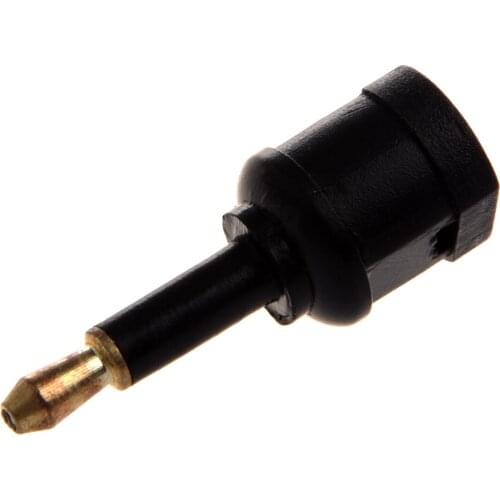 New Style New Plastic Toslink To 3.5mm Optical Mini Plug Fiber Optic Adapter