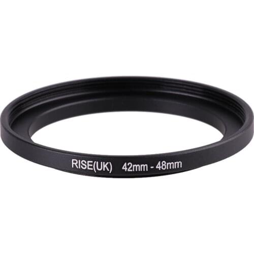 RISE(UK) 42mm-48mm 42-48 mm 42 to 48 Step up Filter Ring Adapter