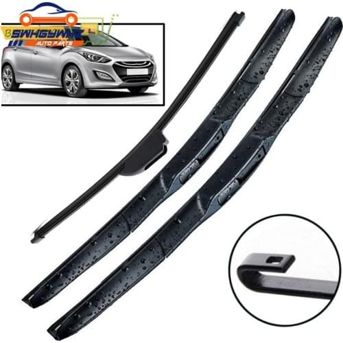 Windshield Windscreen Wiper Blades For Hyundai i30 GD Elantra GT 2012 2013 2014 2015 2016 2017 Front Rear Wiper