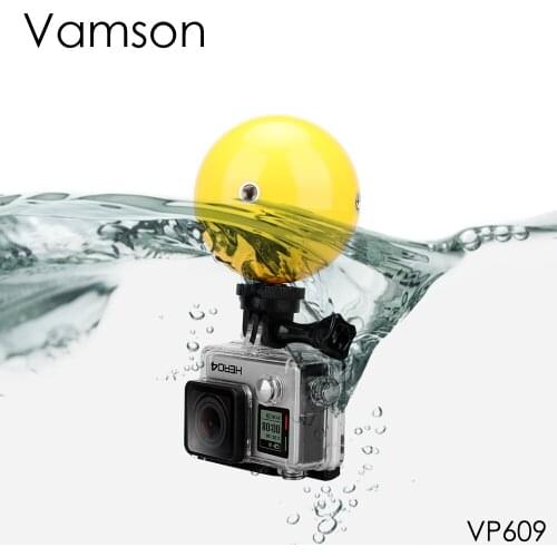Vamson for gopro9 Single Buoyancy Ball Diving Floaty Accessories for GoPro Hero 9 8 7 6 5 4 Motion Camera for Yi 4K VP609