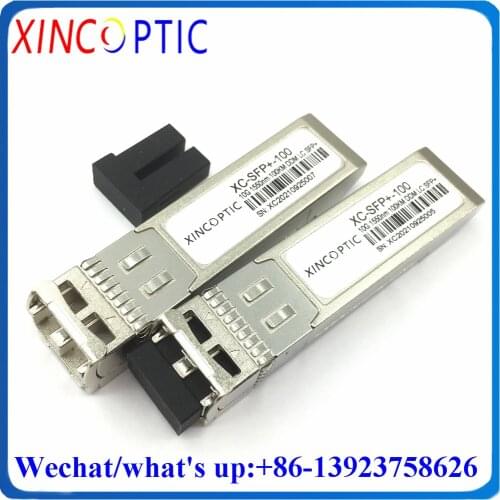 10Gbps 1550nm 100KM Single Mode Duplex Dual Fiber Optical LC Connector SFP+ Transceiver Module,10G SFP+-ZR 100KM Mdoule