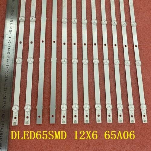 12pcs/set 6LED LED backlight bar For LED46C45RQ A050165000001612 DLED65SMD 65A06 DLED65SMD
