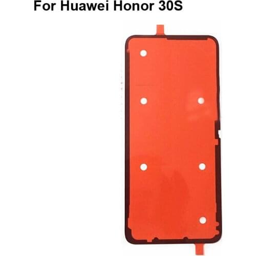 2PCS For Huawei Honor 30S Back Battery cover Sticker Rear Frame Door Bezel 3M Glue 30 S Double Sided Adhesive Tape honor30s