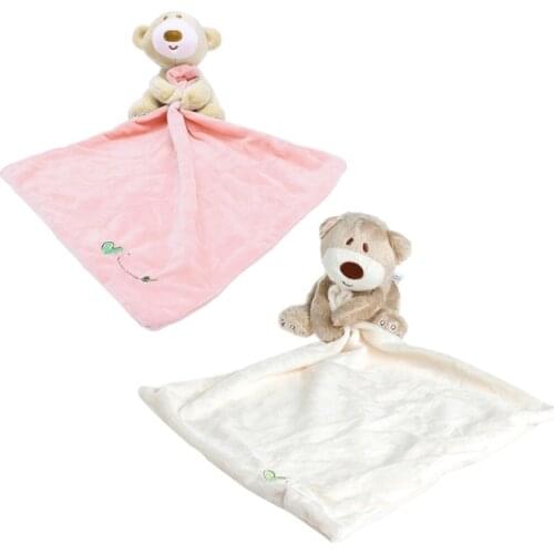 Baby Kids Comforter Washable Blanket Teddy Bear Soft Smooth Toy Plush Stuffed