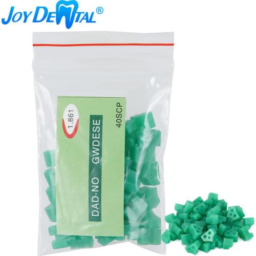 40pcs/Bag Dental Add On Silicone Wedges № 1.861 Rubber Used With Rings Springclips