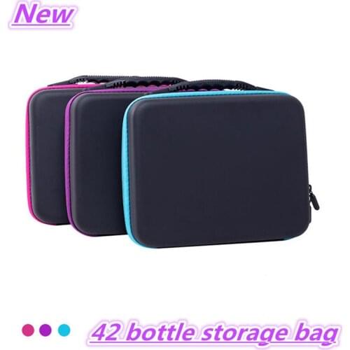 42 Bottles Diamond Painting Tools Container Storage Bag Carry Case Daimond Painting Bag Zipper 5D Rhinestone Accessories Handbag
