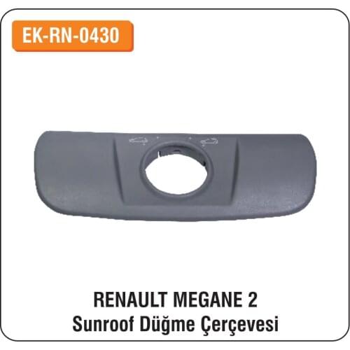 ALTECH Renault Megane 2 Sunroof For Button Frame EK-RN-0430