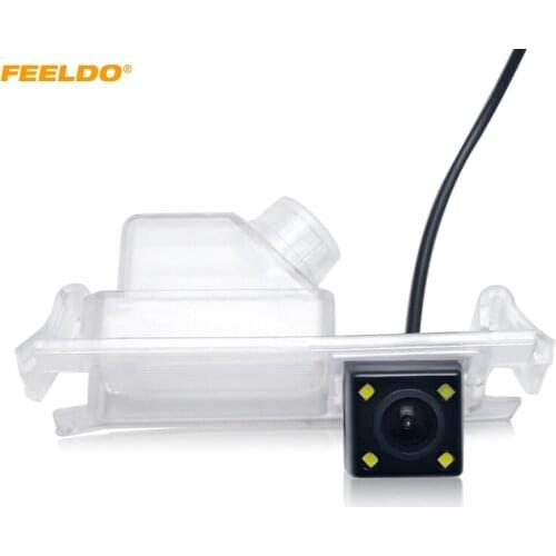FEELDO Car Rear View Parking Camera With LED for KIA K2 Rio Hatchback KIA Ceed 2013 KIA 5-door Rio/Pride #5709