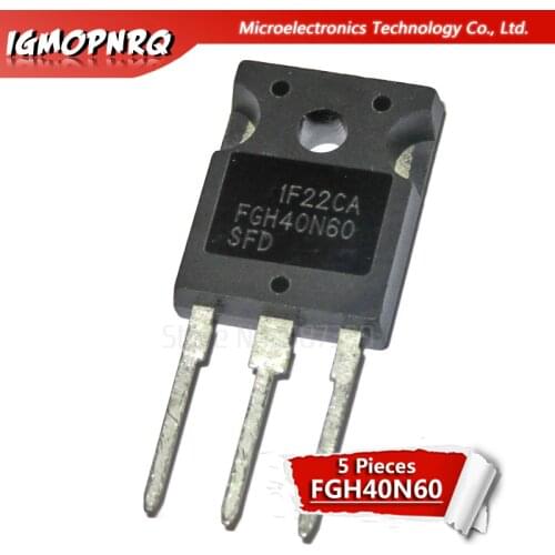 Free shipping 5pcs/lot FGH40N60SFD FGH40N60 40N60 variable tube IGBT welder new original