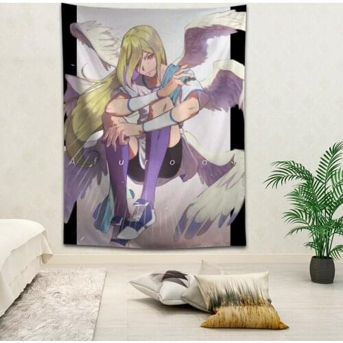 Hot Sale Custom High Quality Inazuma Eleven Wall Hanging HD Landscape 3D Printing Digital Printing Home Decoration Tapestry