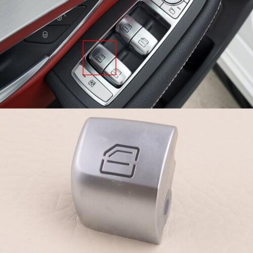 Car Rear Left Window Master Switch Repair Button Cover Cap Fit For Mercedes-Benz C Class W253 W205 GLC 2016 2017 2018 2019 2020