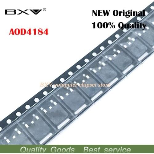 10pcs D4184 AOD4184 TO-252 Chipset