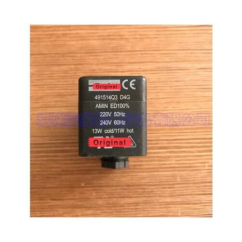Original New Solenoid Valve Coil 491514Q3 D4G AMIN ED100 220V-240V
