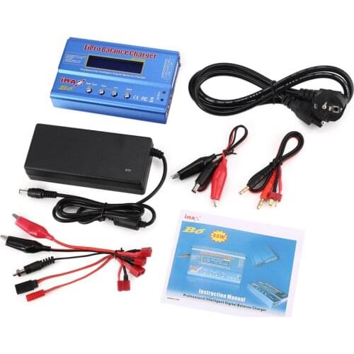 Original IMAX B6 Mini 80balance Charger Discharger for RC Helicopter Nimh Nicd Aircraft Intelligent Battery Charger 80W Charger