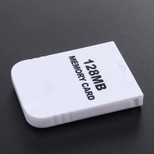 Practical Memory Card for Nintendo Wii Gamecube GC NGC Game White NEW Wii Memory Card (Designed for Games)