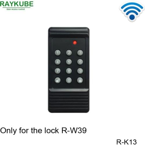 RAYKUBE R-K13 Wireless Password Keypad Work With Our Smart Lock R-W39
