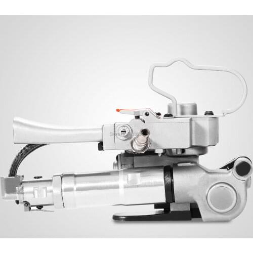 Handheld Portable Strapping Machine 13-19mm 1/2"-3/4" Pneumatic PETStrapping Tools for PP Plastic Steel Packaging Machine Bander